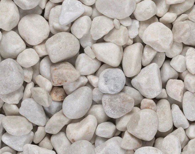 20-40mm White Pebbles Mini Bag