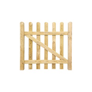 Round Top Palisade Gate 0.9m