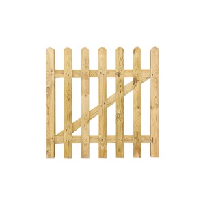 Round Top Palisade Gate 0.9m
