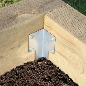 Pre-Galvanised SleeperSecure Single Sleeper Corner Support Spike