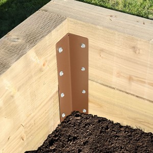 Pre-Galvanised SleeperSecure Double Sleeper Corner Support Spike