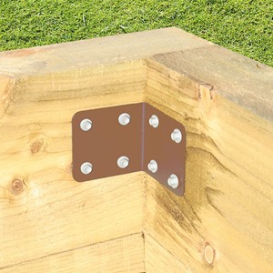 Pre-Galvanised SleeperSecure Internal Sleeper Corner Support Bracket