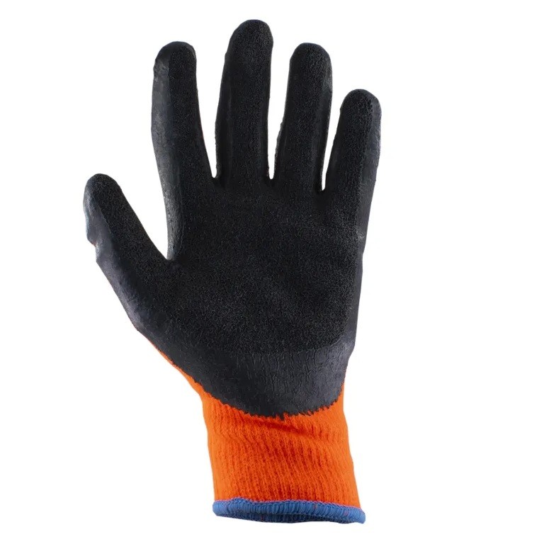Scan Thermal Latex Coated Gloves - L (Size 9)