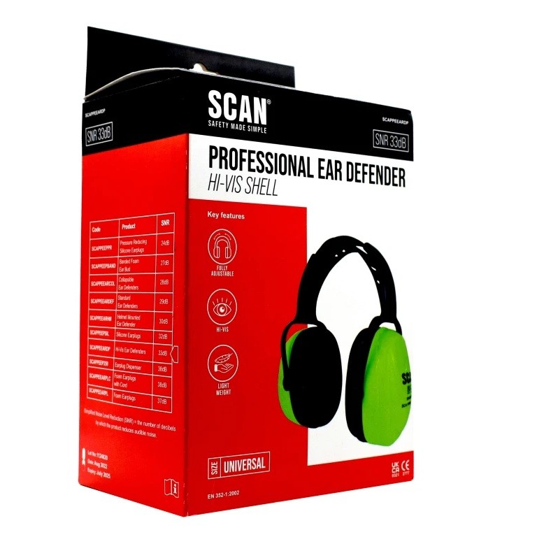 Scan Hi-Vis Ear Defenders