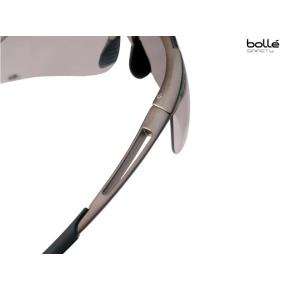 Bolle Contour Platinum Safety Glasses - Smoke