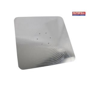 Faithfull Mill Finish Alloy Plasterer's Hawk