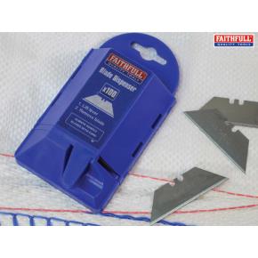 Heavy-Duty Knife Blades in Safe Storage Dispenser