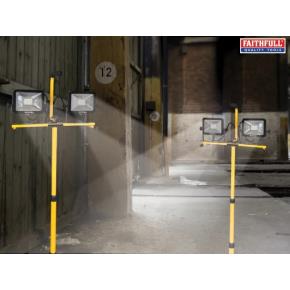SMD LED Twin Head Tripod Site Light 40W