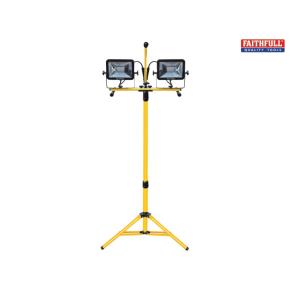 SMD LED Twin Head Tripod Site Light 40W