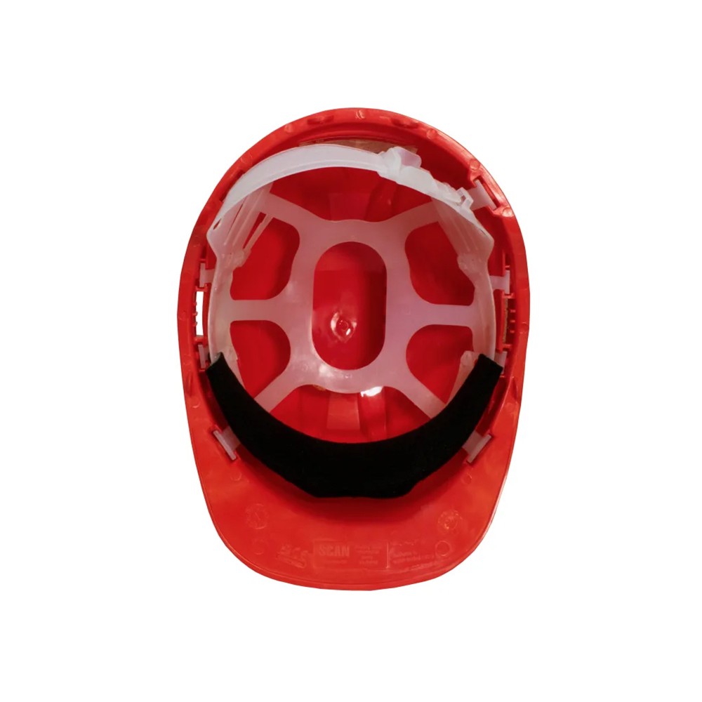 Scan Safety Helmet - Red