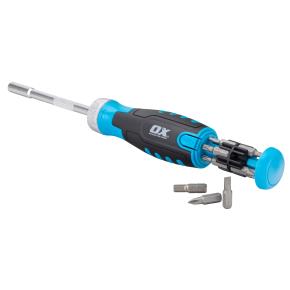 OX Pro Multibit Ratchet Screwdriver