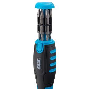 OX Pro Multibit Ratchet Screwdriver