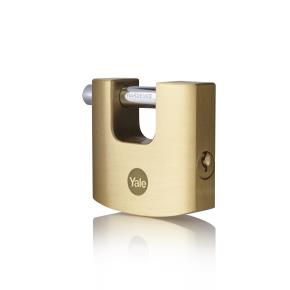 Yale Brass Shutter Padlock 70mm