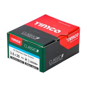 Timco A2 Stainless Steel Screws 3.5 x 25mm