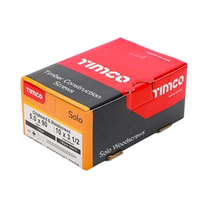 Timco Solo Chipboard & Woodscrews 5.0 x 90mm