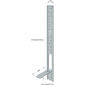 Stainless Steel Wall Starter